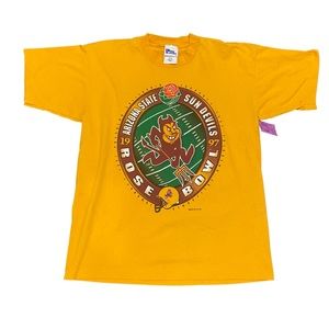 Pro player single stitch made in USA 1997 ASU rose bowl tee
